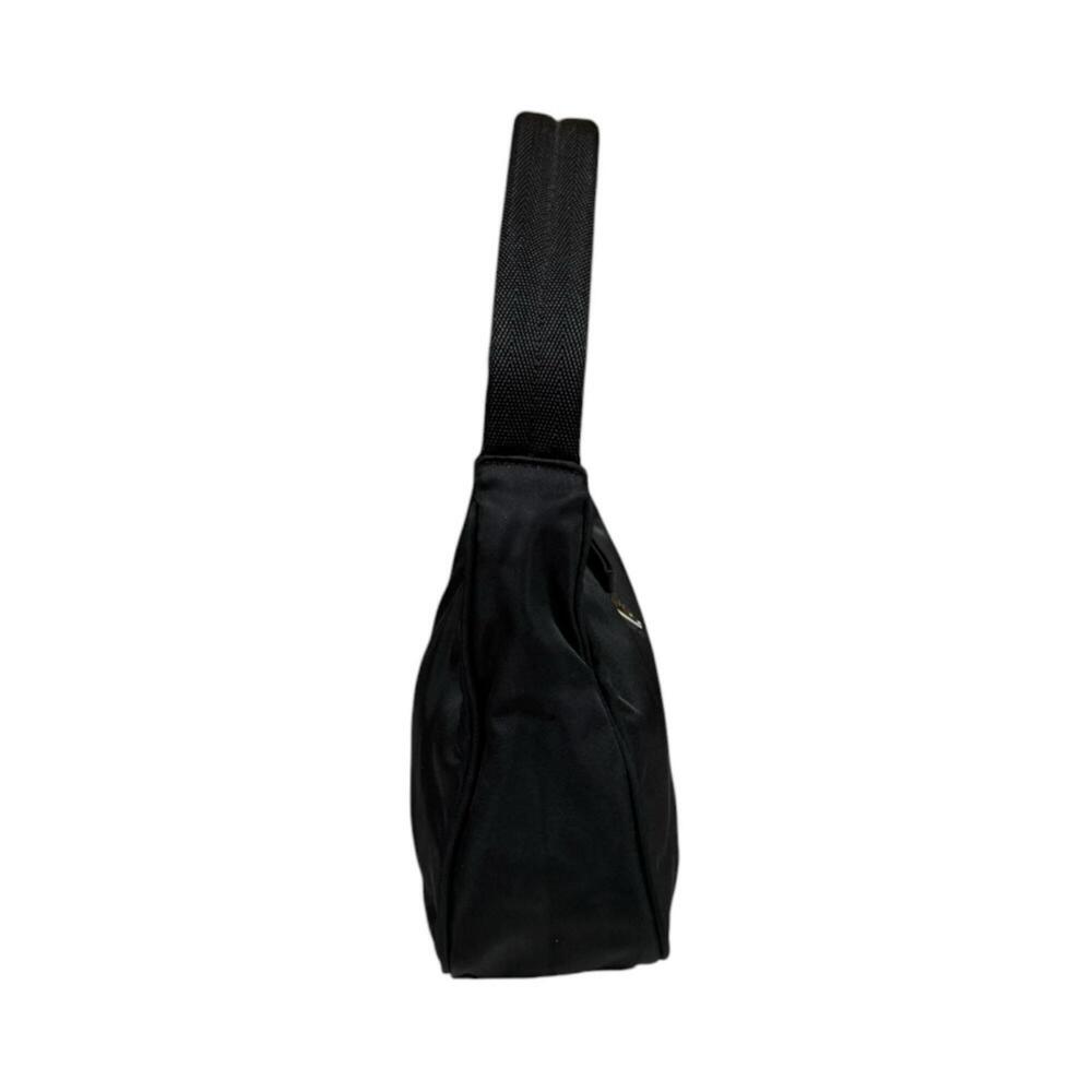Prada Hobo Mini Bag Handbag Nylon MV519 Black Women's PRADA - Picture 4 of 9